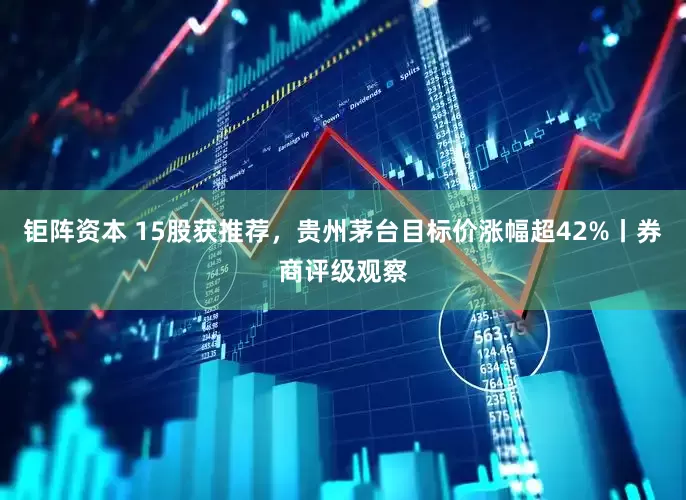 钜阵资本 15股获推荐,贵州茅台目标价涨幅超42%丨券商评级观察