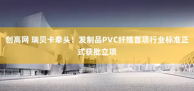 创高网 瑞贝卡牵头！发制品PVC纤维首项行业标准正式获批立项