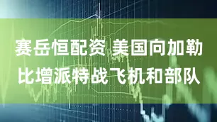 赛岳恒配资 美国向加勒比增派特战飞机和部队